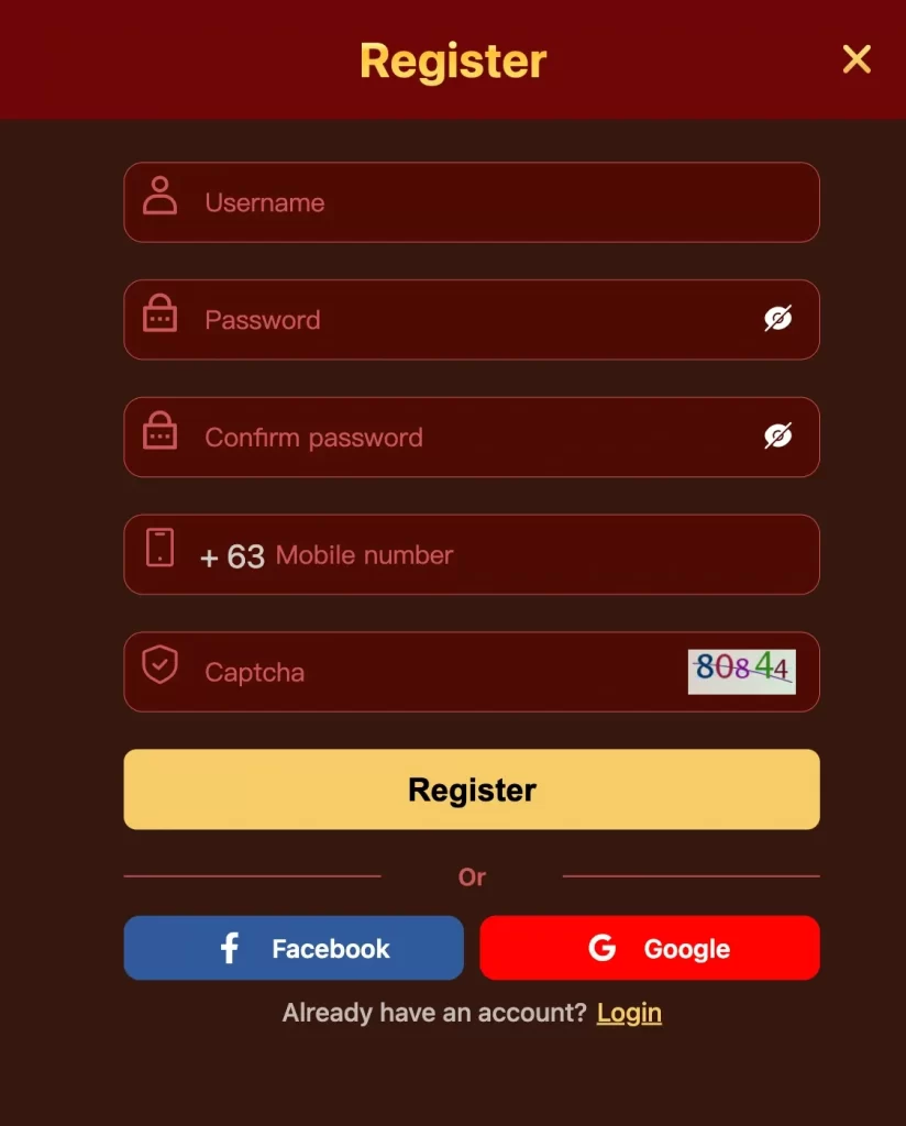 JILIDAY register account online casino platform login register games