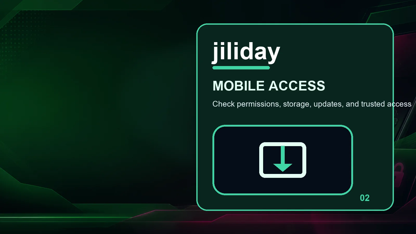 jiliday download full-width visual guide 2